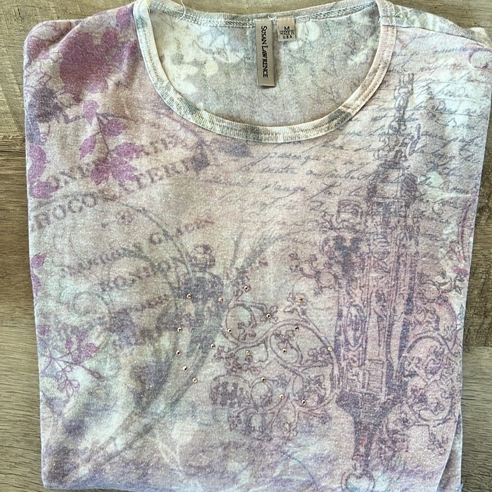 Lot of size M long sleeve shirts Apt. 9, Susan Lawrence & Ecit USA - Picture 3 of 13